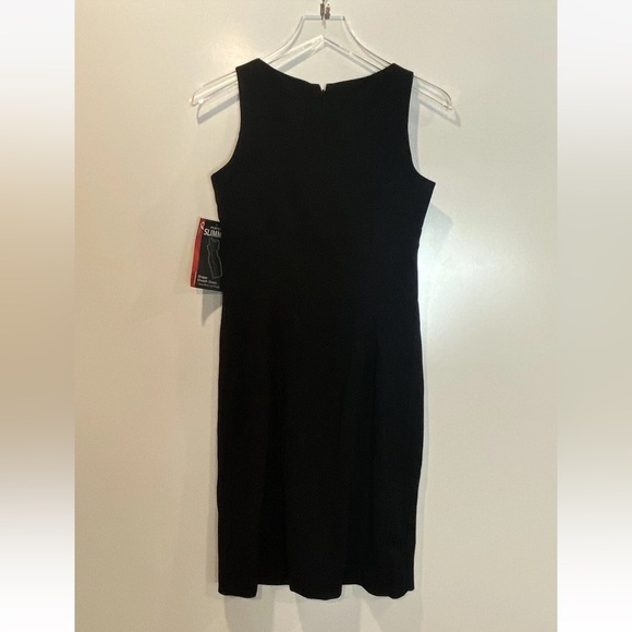 NWT Rafaella Black Perfectly Slimming Shape Sheath Dress Womens 6 - Picture 2 of 6